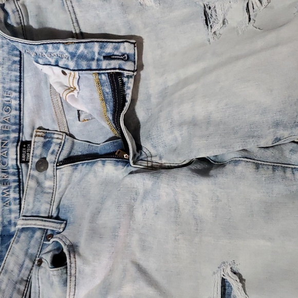 American Eagle Outfitters Other - Men's light-washed, distressed jeans
